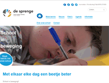 Tablet Screenshot of desprenge-vaassen.nl